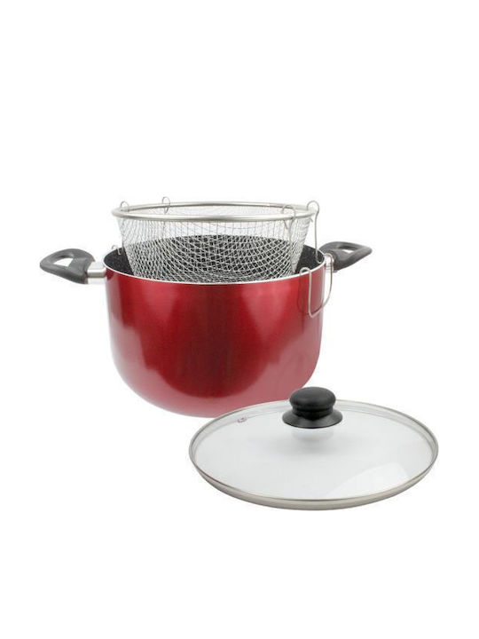 Elekom Fryer Pot made of Aluminum 6.3lt / 24cm