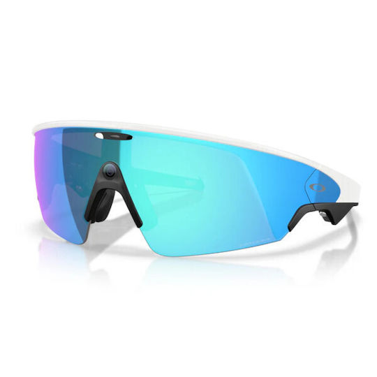 Oakley Meta Vanguard Prizm Sapphire Смарт очила в Бял цвят
