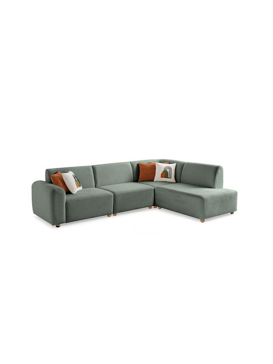S-loft Ecke Sofa mit Rechte Ecke Sea Grün 206x290x85cm