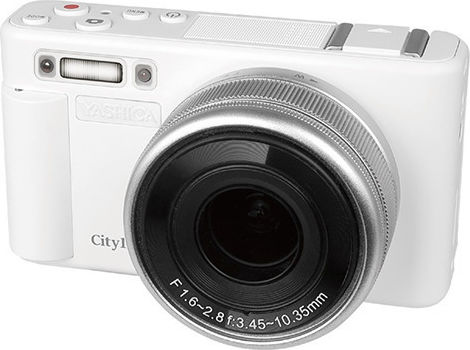 Yashica City 100 Cameră Foto Compactă 64MP Zoom Optic 3x Albă
