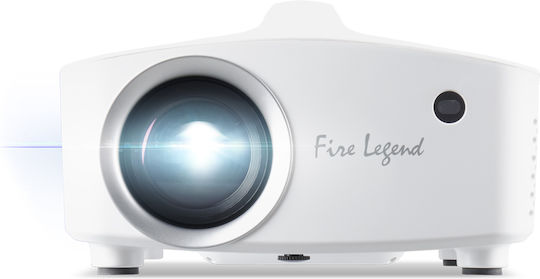 Aopen QF13s MR.P0711.001 Проектор LCD LED лампа с вградени високоговорители Бял