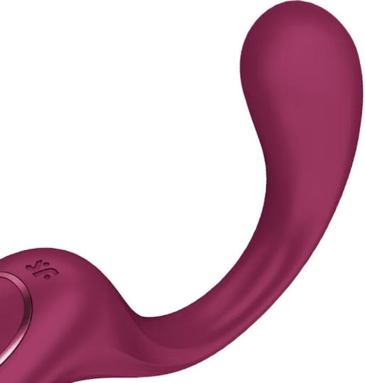 Satisfyer G For Goddess 2 Δονητής G-Spot με Απομακρυσμένο Έλεγχο Μπορντό
