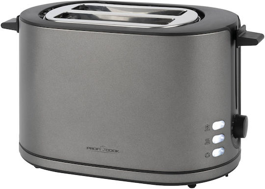 Profi Cook Pc-ta Toaster 2 Schlitze Gray