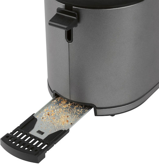 Profi Cook Pc-ta Toaster 2 Schlitze Gray