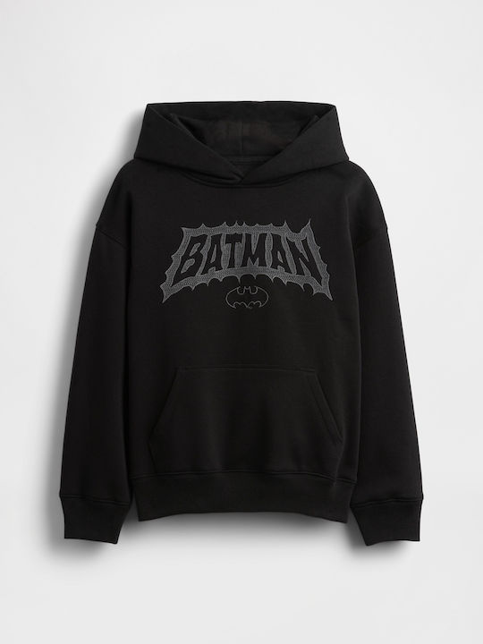 Fleece Bluze Și Hanorace Pentru Copii Cu Glugă Negru