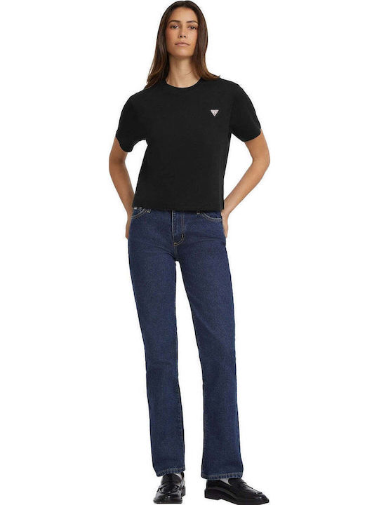 Damen Oversized T-Shirt Black