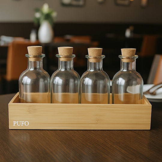 Σετ Λαδόξιδο Γυάλινο με Ροή 250ml