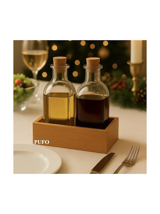 Set de Ulei și Oțet Sticlă cu Flux 250ml