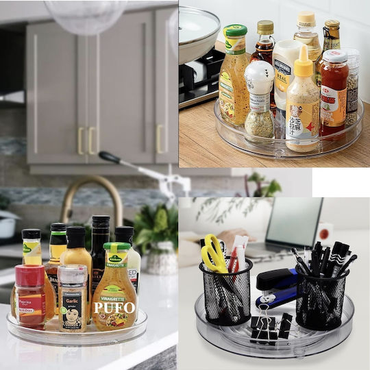 Rotating Fridge Organiser Base for Jars & Sauces