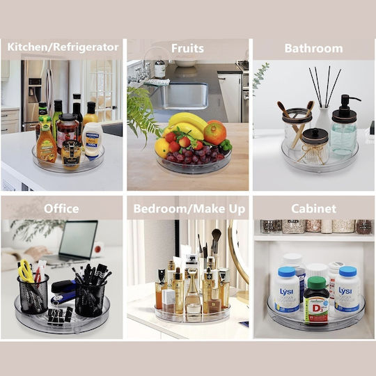 Rotating Fridge Organiser Base for Jars & Sauces