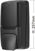 Net Professional Gewerblicher Seifenspender Schaumstoff 1000ml Schwarz