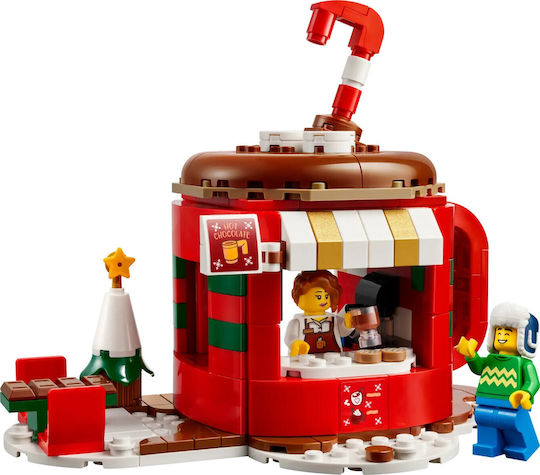 LEGO Seasonal Hot Chocolate Stand for Ages 10+ 256 Pieces