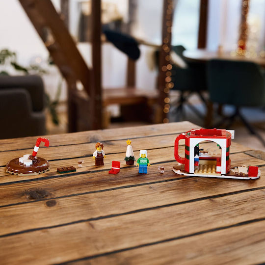 LEGO Seasonal Hot Chocolate Stand for Ages 10+ 256 Pieces