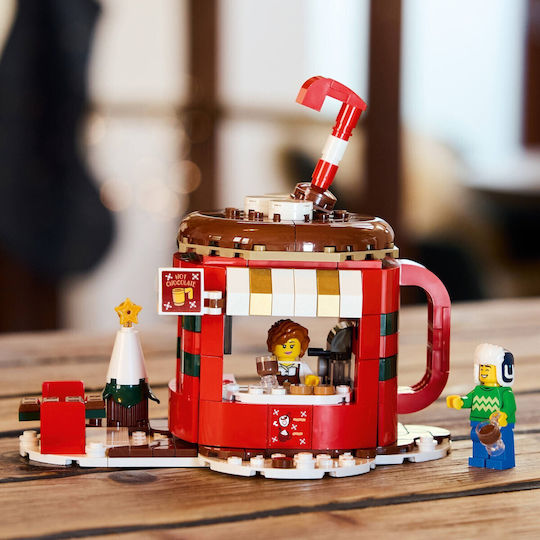 LEGO Seasonal Hot Chocolate Stand for Ages 10+ 256 Pieces