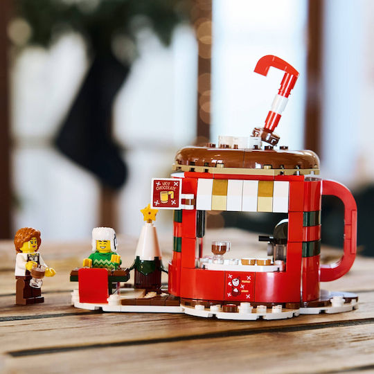 LEGO Seasonal Hot Chocolate Stand for Ages 10+ 256 Pieces