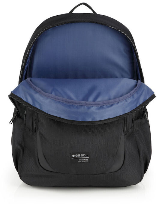 Gabol Panther Waterproof Backpack for Laptop 15.6" in Black Colour