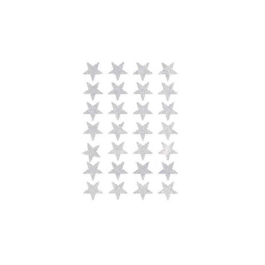 Bsb Christmas Stickers Magic Christmas Silver Medium Stars