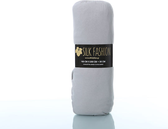 Silk Fashion King Size 180x200+35εκ. με Λάστιχο Light Grey Silk Fashion King Size 180x200+35εκ. με Λάστιχο Light Grey