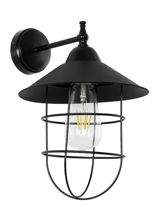 GloboStar Wall-Mounted Outdoor Lighting E27 IP20 22x25x30cm