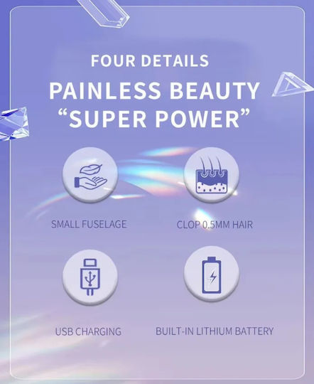 Kemei Σετ Αποτρίχωσης Epilator για Σώμα & Μπικίνι KM-7937