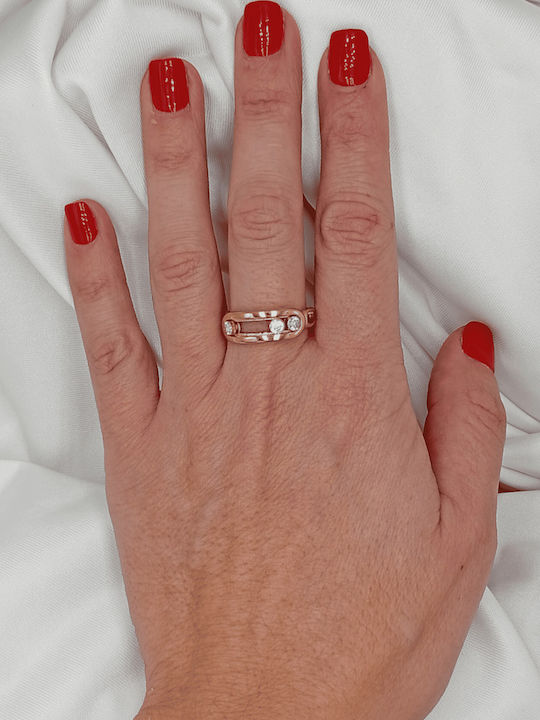 Damen Ring Vergoldet