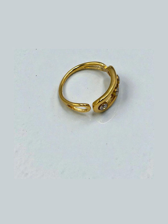 Damen Ring Vergoldet