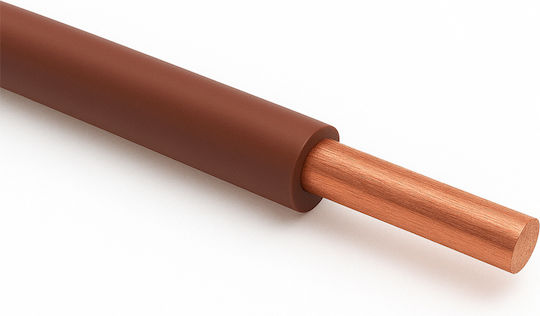Redled Power Cord Type NYA with Cable Properties 1x2.5mm² in Brown Colour 100m