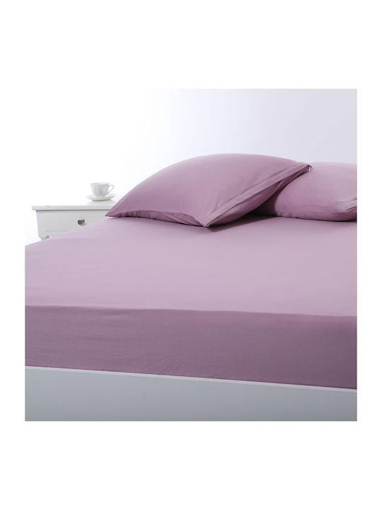 Silk Fashion Σεντόνι Μονό με Λάστιχο 100x200+35εκ. Cyclamen