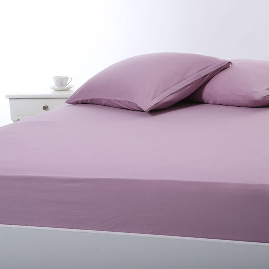 Silk Fashion Μονό 100x200+35εκ. με Λάστιχο Cyclamen Silk Fashion Μονό 100x200+35εκ. με Λάστιχο Cyclamen