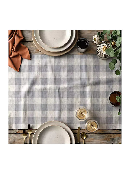 Borea Față de masă Ibiza Gri 140x140cm