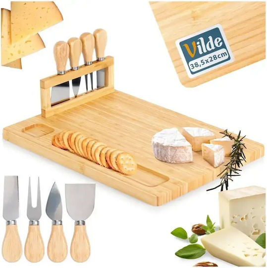 Vilde Wooden Cheese Serving Platter 15cm