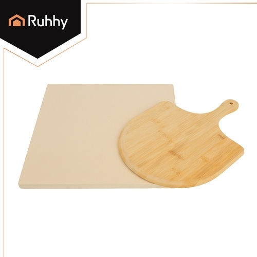 Ruhhy Сервираща платка за пица от камък 38x36бр 1бр