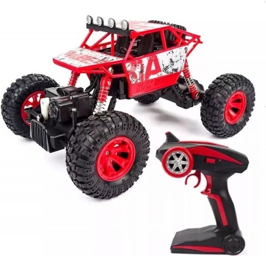Teleghidat Mașină Crawler 4WD Roșu