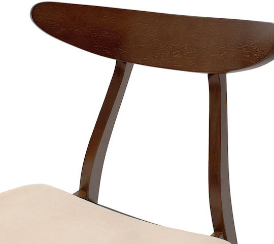 Orlean Столички За кухня Walnut / Beige 1бр 49x53.5x78бр