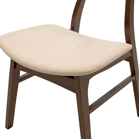 Orlean Столички За кухня Walnut / Beige 1бр 49x53.5x78бр