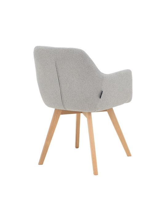 Safira Stühle Speisesaal Grey Shade 1Stück 57x58x84cm