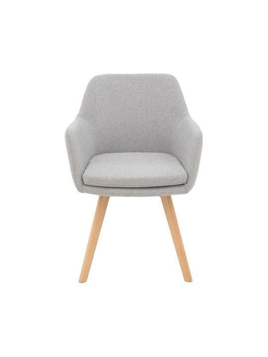 Safira Stühle Speisesaal Grey Shade 1Stück 57x58x84cm