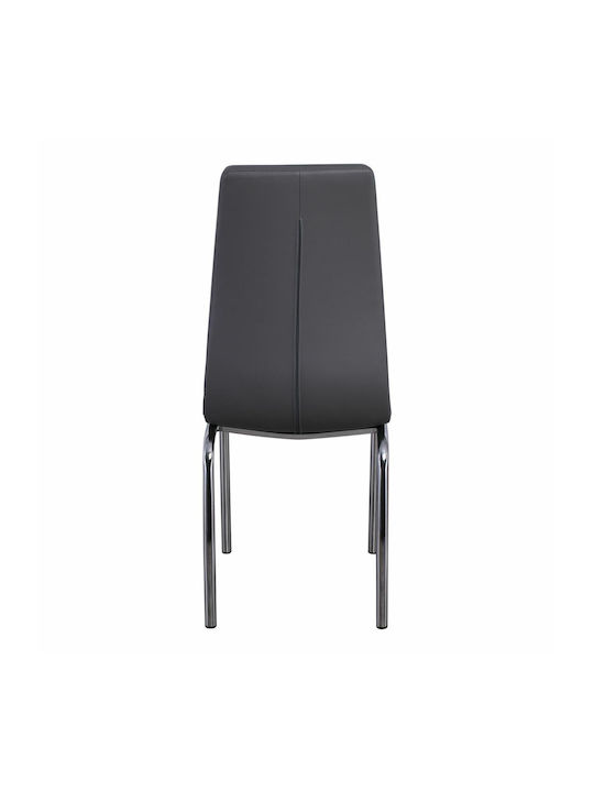 Melva Stühle Speisesaal Gray 1Stück 42x68x96cm