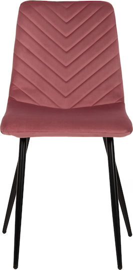 Latrell Dining Room Velvet Chair Rotten Apple 43x54x88cm
