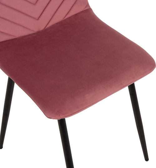 Latrell Dining Room Velvet Chair Rotten Apple 43x54x88cm