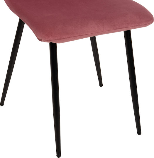 Latrell Dining Room Velvet Chair Rotten Apple 43x54x88cm