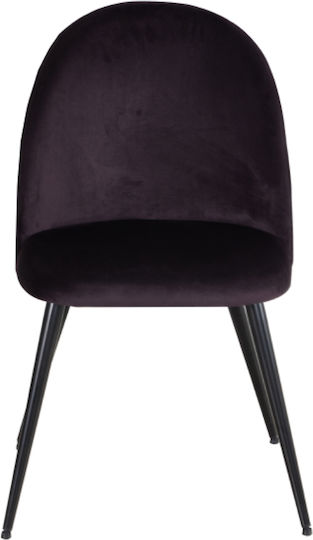 Zizel Столички Трапезария плюшени Dark Violet 1бр 47x56.5x47бр