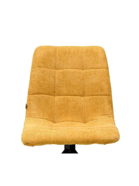 20Α Dining Room Fabric Chair Ochre 46x54x88cm 4pcs