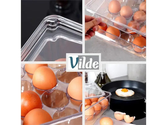 Vilde Fridge Egg Holder For 24 Eggs 32x21x8cm