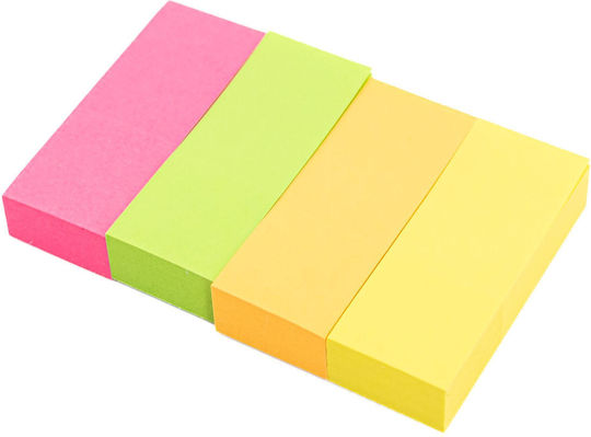 Kunst Adhesive Notes 4 Colors 100x4 Sheets