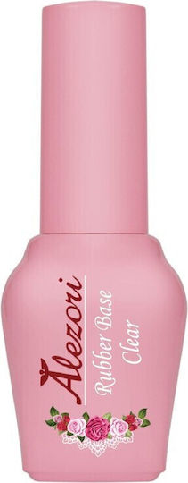 Alezori Hema Free Base Coat / Primer for Semi-Permanent Nail Polish Quick Dry Rubber