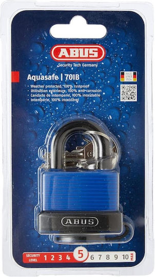 Abus 70ib/45 Bronze Padlock Brass with Key 45mm 1pcs