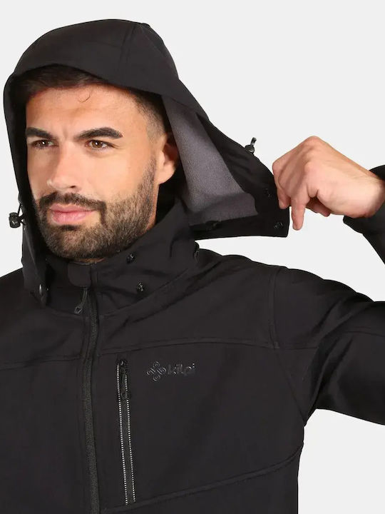 Ravio-m Winter Jacket Softshell Waterproof and Windproof Black