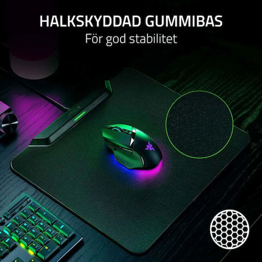 Razer HyperFlux V2 Drahtloses Ladestations-System Mauspad Für Spielen Mittlere Größe (360mm) RZ81-04930100-B3M1