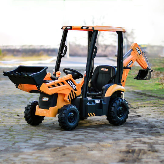 Παιδικό Τρακτέρ JCB Ηλεκτροκίνητο 12 Volt Κίτρινο για 3+ Ετών